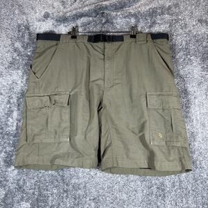 North Face Cargo Shorts Mens XL Nylon Belted Hiking Outdoor Utility Pockets